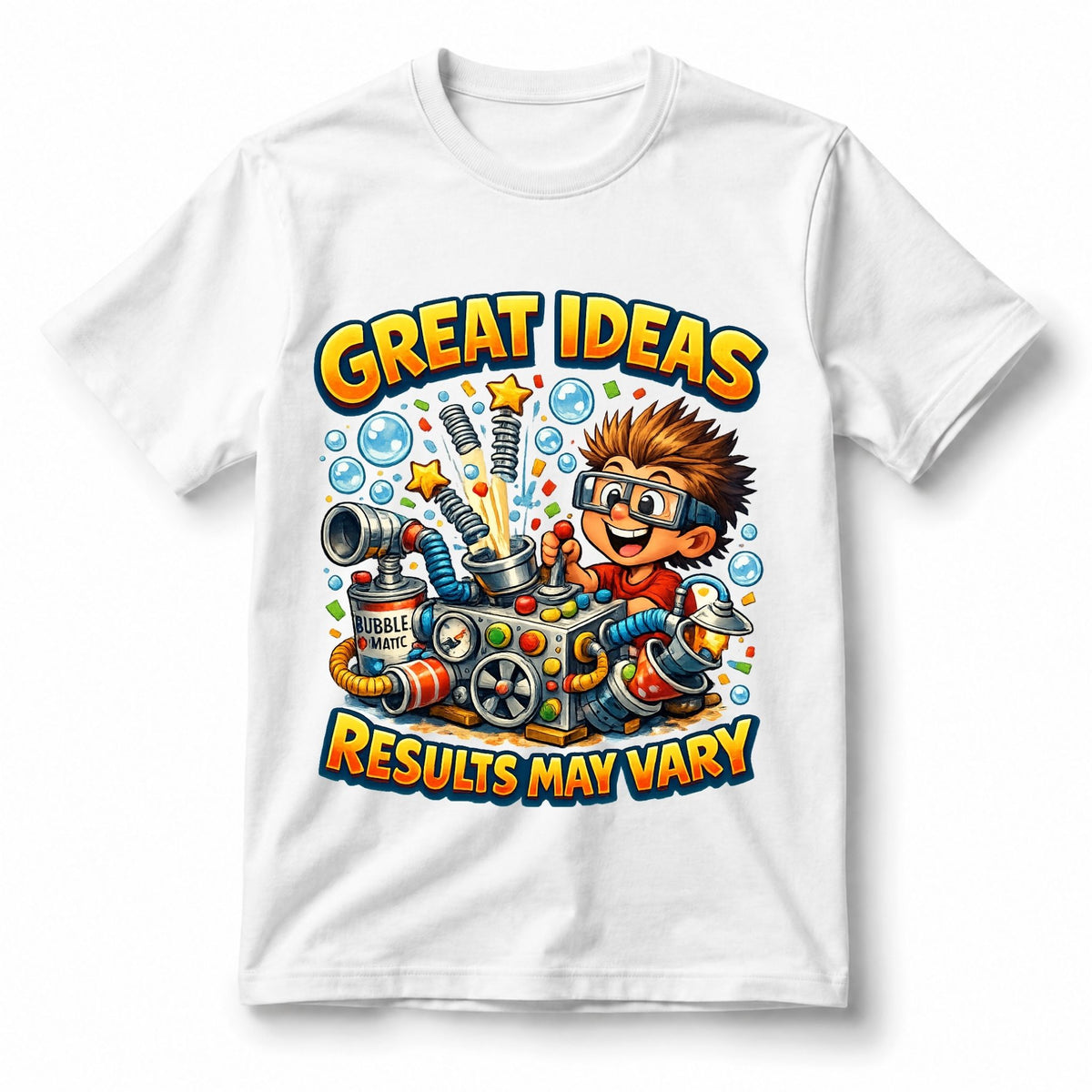 Great Ideas, Results May Vary – Kids’ T-Shirt