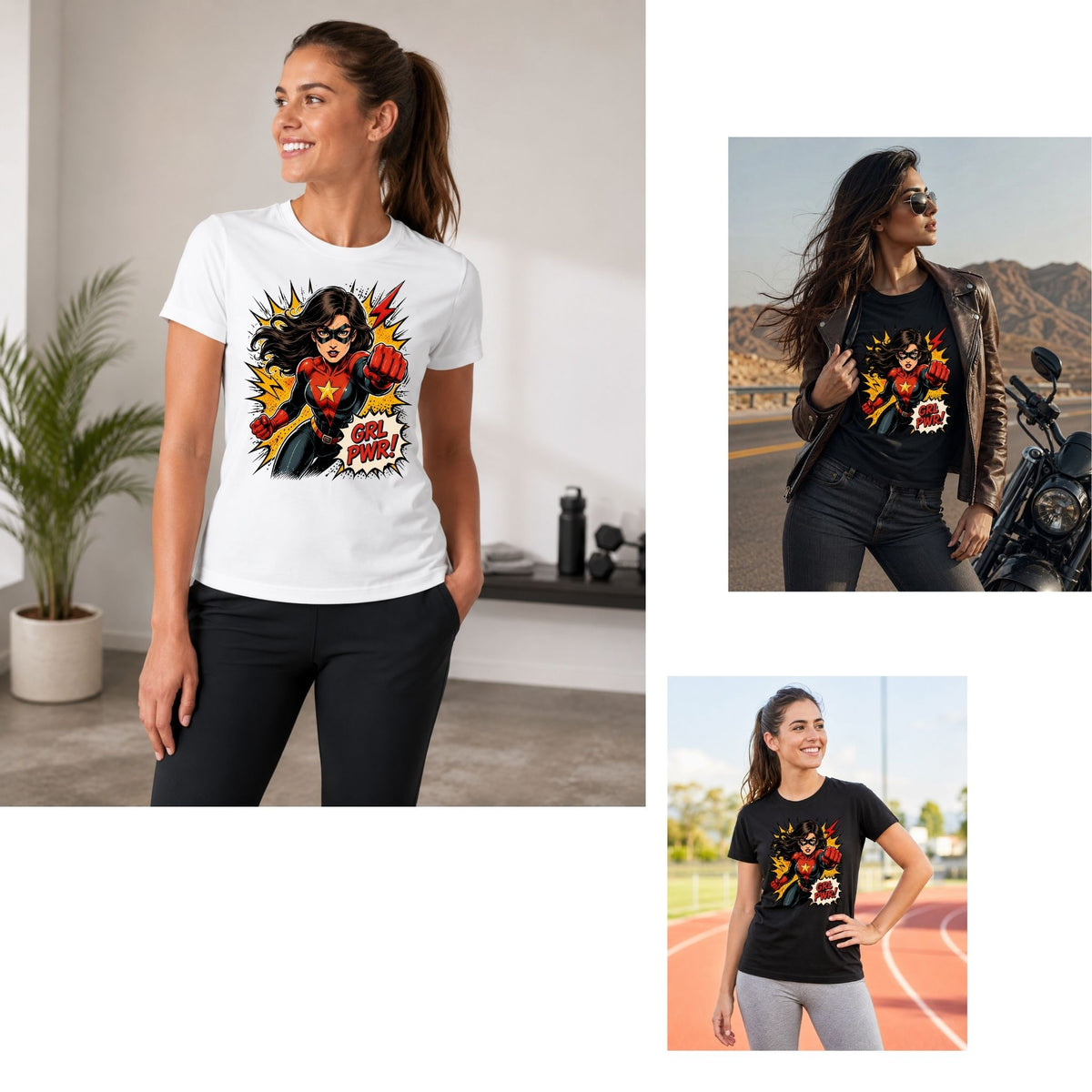 Comic Heroine – Women’s T-Shirt