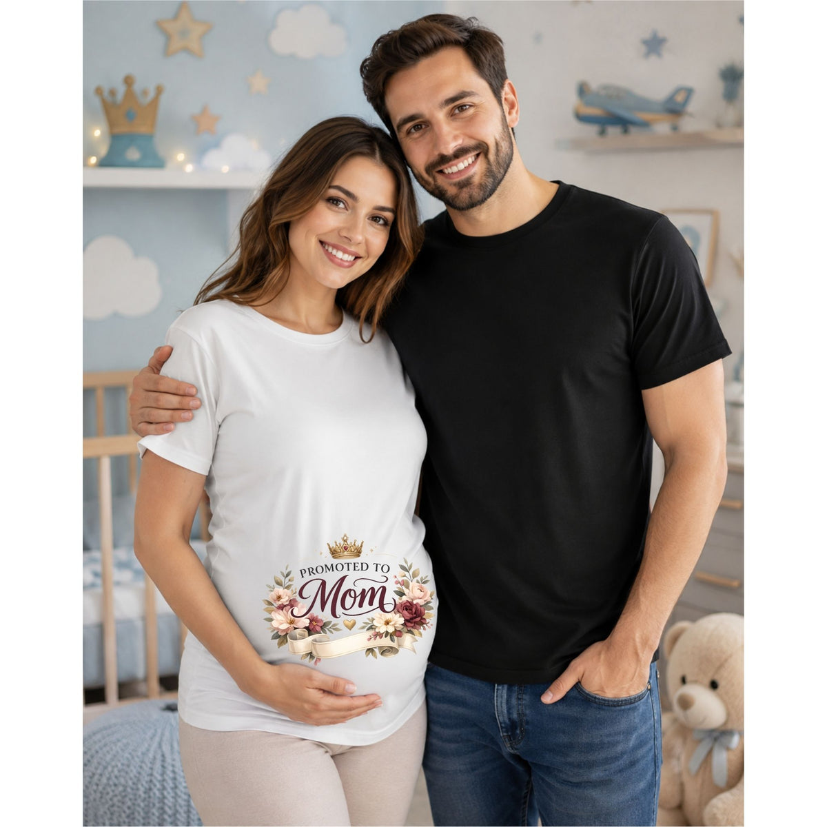 Promoted to Mom – T-Shirt