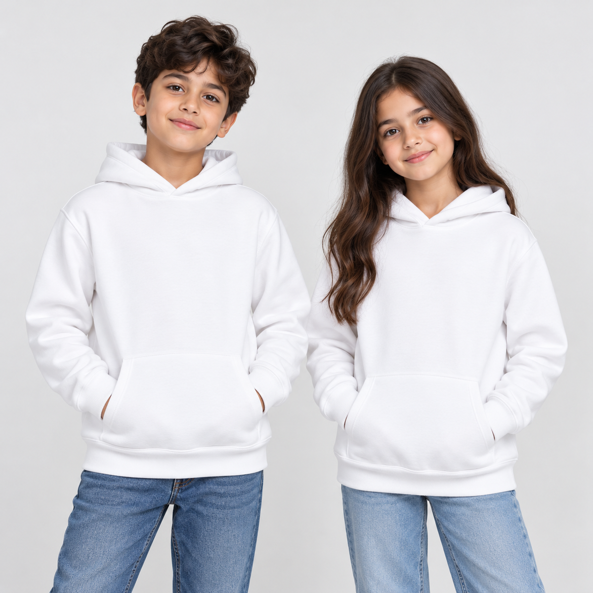 Kids’ Basic Pullover Hoodie