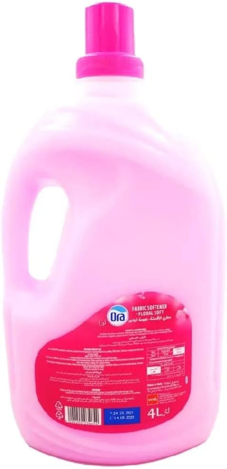 Ora Fabric Softener - Floral Soft   4L - Product of Italy