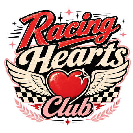 تيشيرت نسائي بتصميم سباق قلوب Club