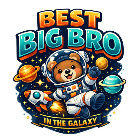 تيشيرت أطفال بتصميم Best Big Bro in the Galaxy