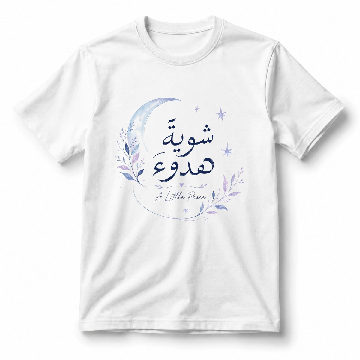 تيشيرت نسائي بتصميم A الصغير سلام