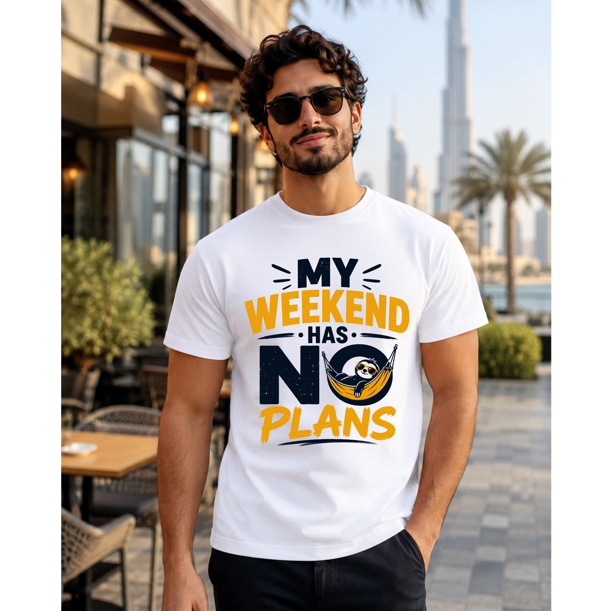 تيشيرت ويكندي بلا خطط