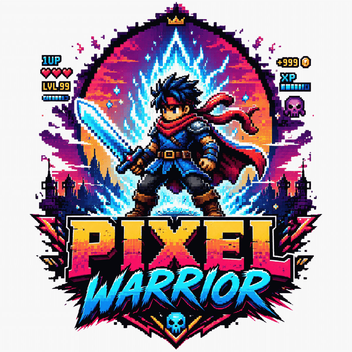 تيشيرت PiXel Warrior