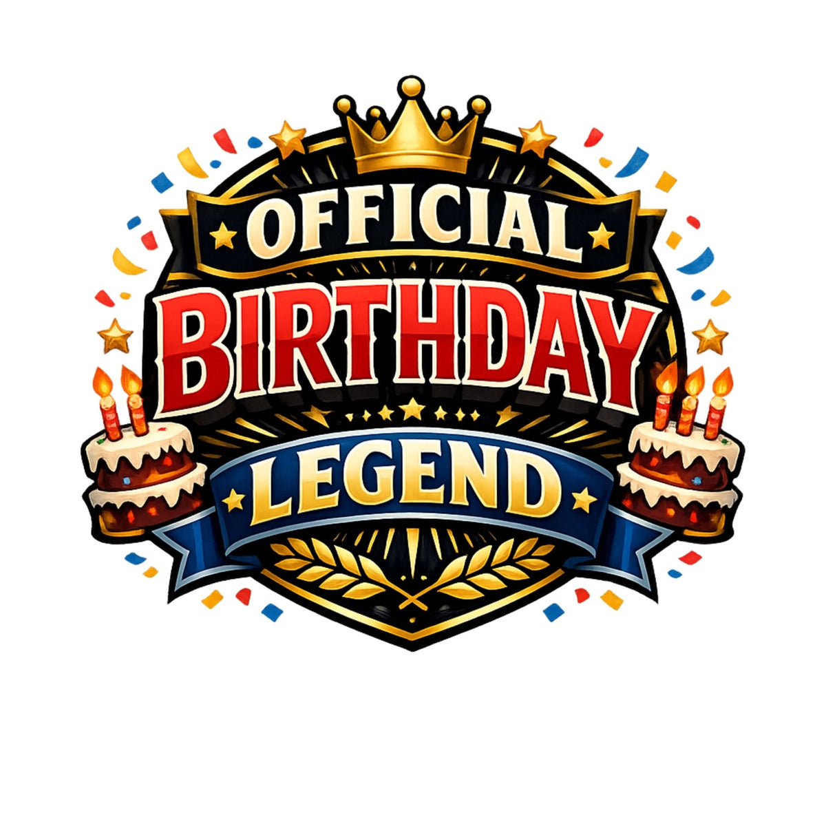 تيشيرت Official عيد ميلاد أسطورة