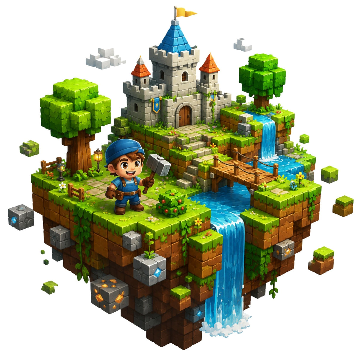 Build Your World – Kids’ T-Shirt