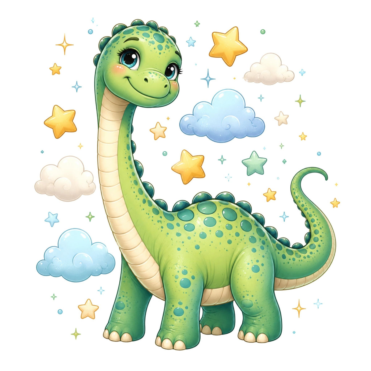 تيشيرت أطفال بتصميم Brachiosaurus Dreamer