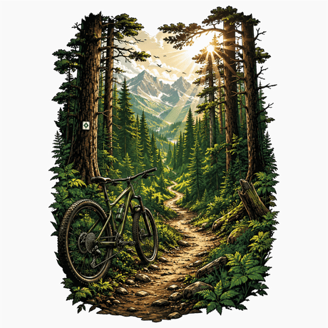 Forest Trail Ride Adventure T-Shirt