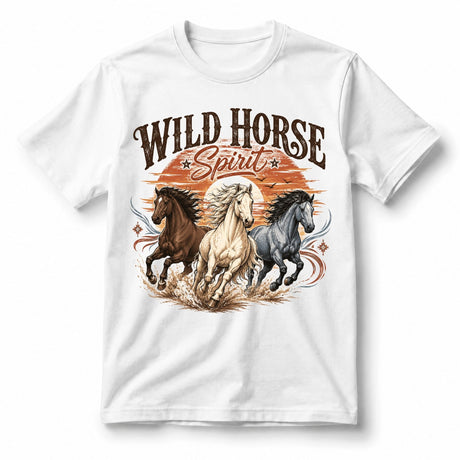 تيشيرت نسائي بتصميم بري Horse روح
