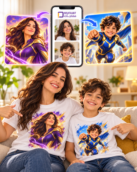 تيشيرت اجعلني بطلًا