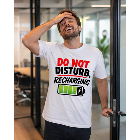 Do Not Disturb, Recharging – Men’s T-Shirt