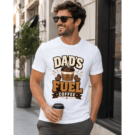 Dad’s Fuel Coffee – Men’s T-Shirt