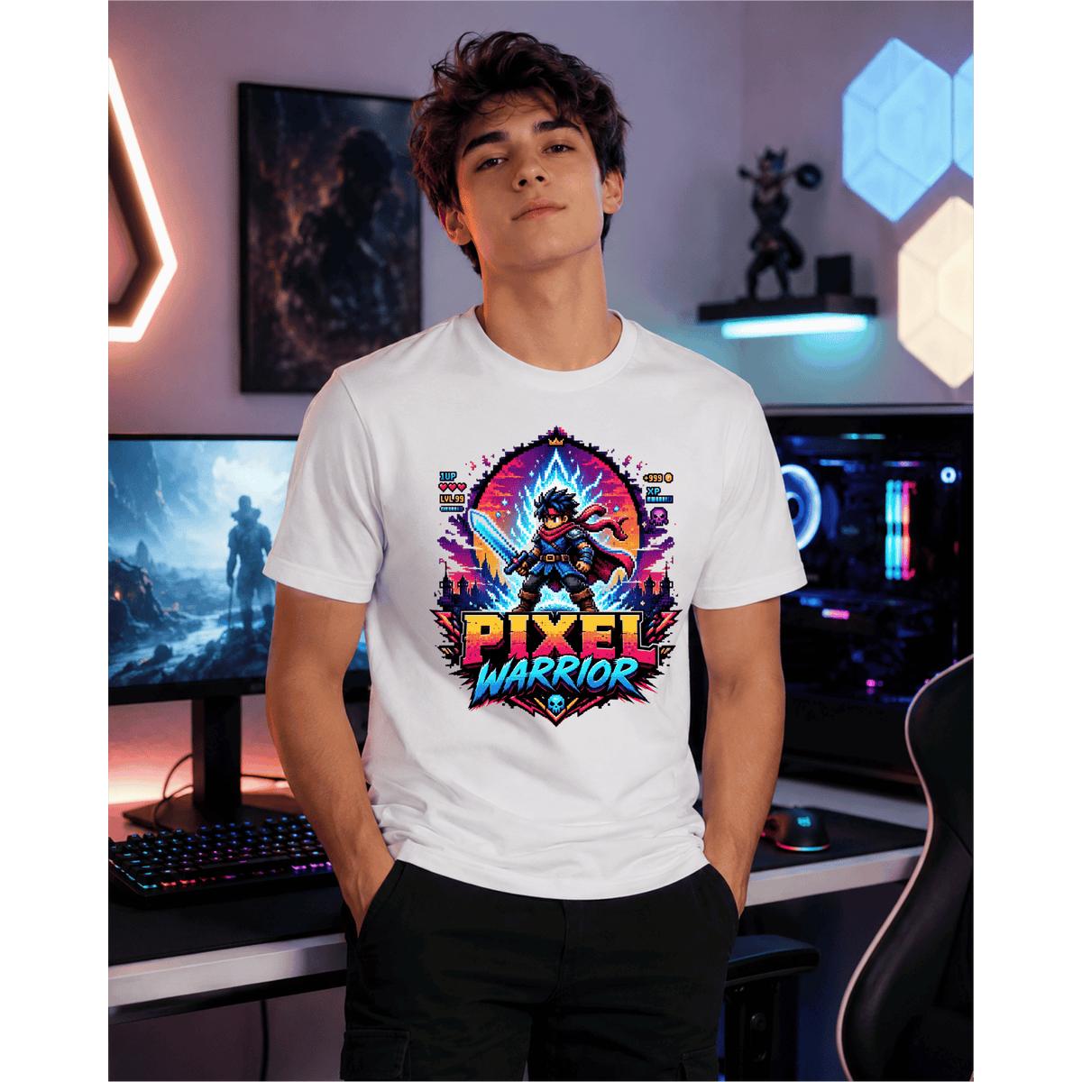تيشيرت PiXel Warrior