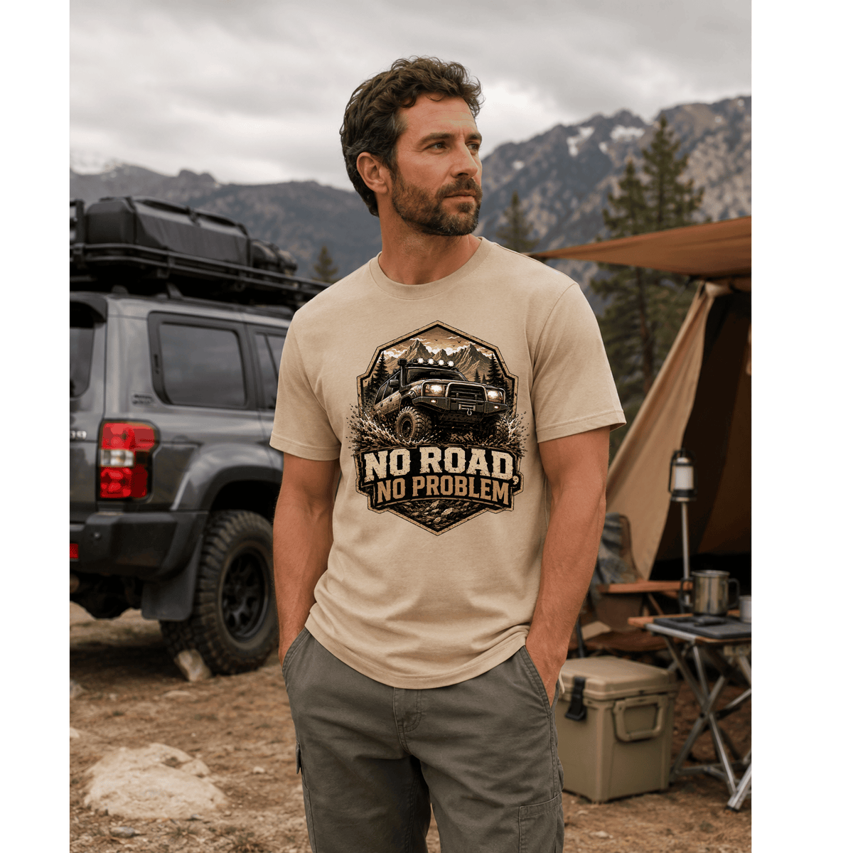 No Road No Problem Off-Road T-Shirt