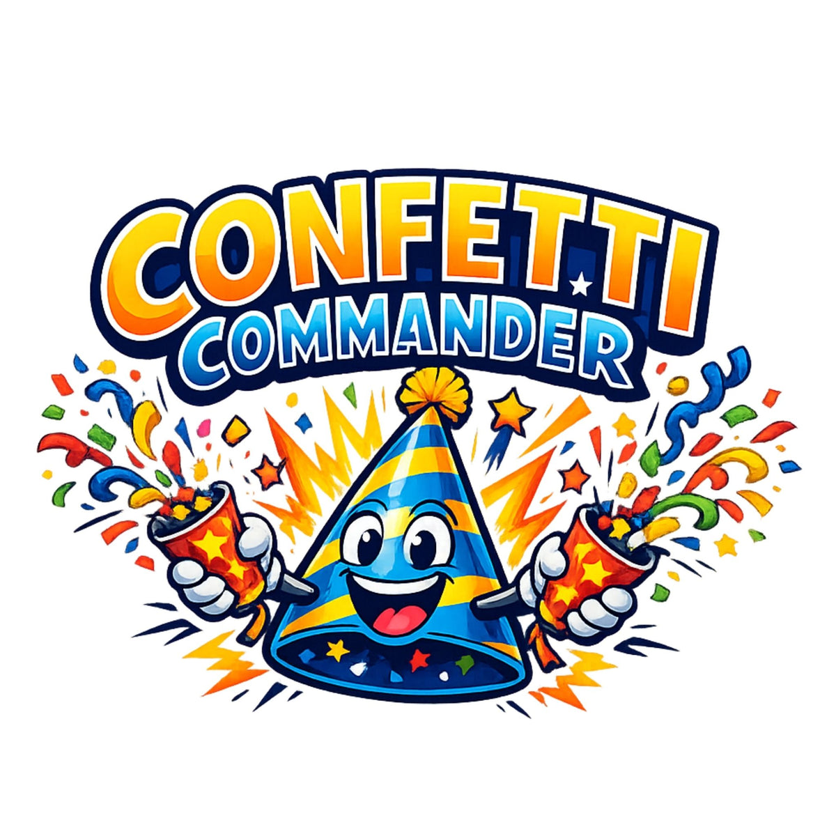 Confetti Commander – Kids’ T-Shirt