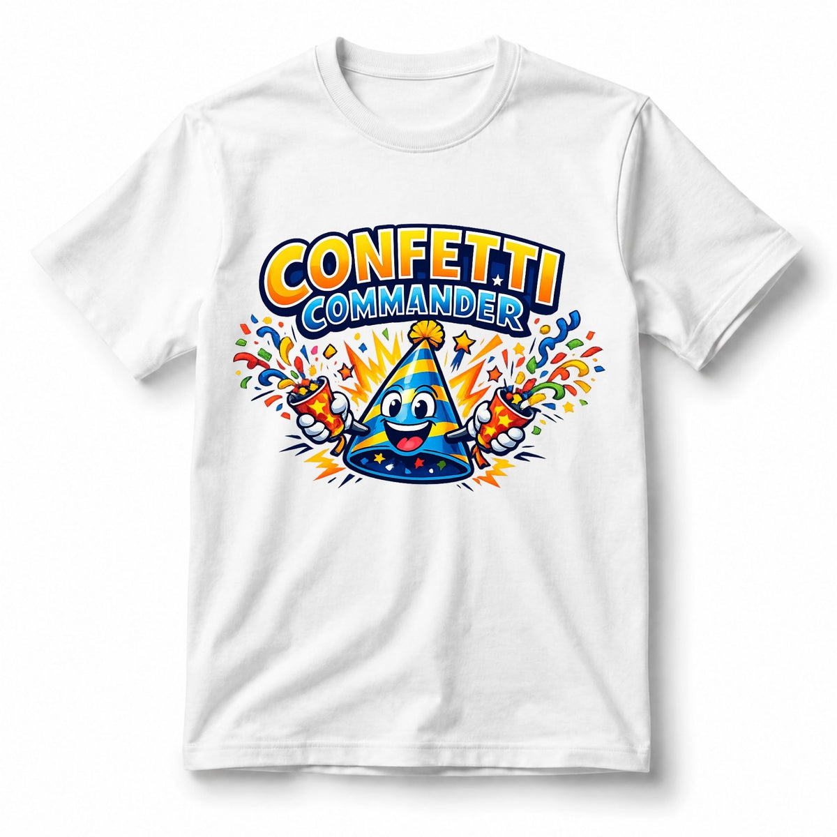 Confetti Commander – Kids’ T-Shirt