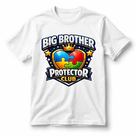 تيشيرت أطفال بتصميم Big Brother Protector Club