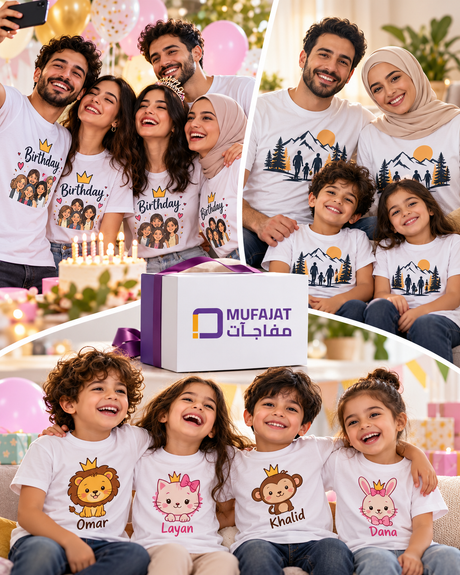 تيشيرتات متطابقة للفعاليات | أطقم جماعية مخصصة