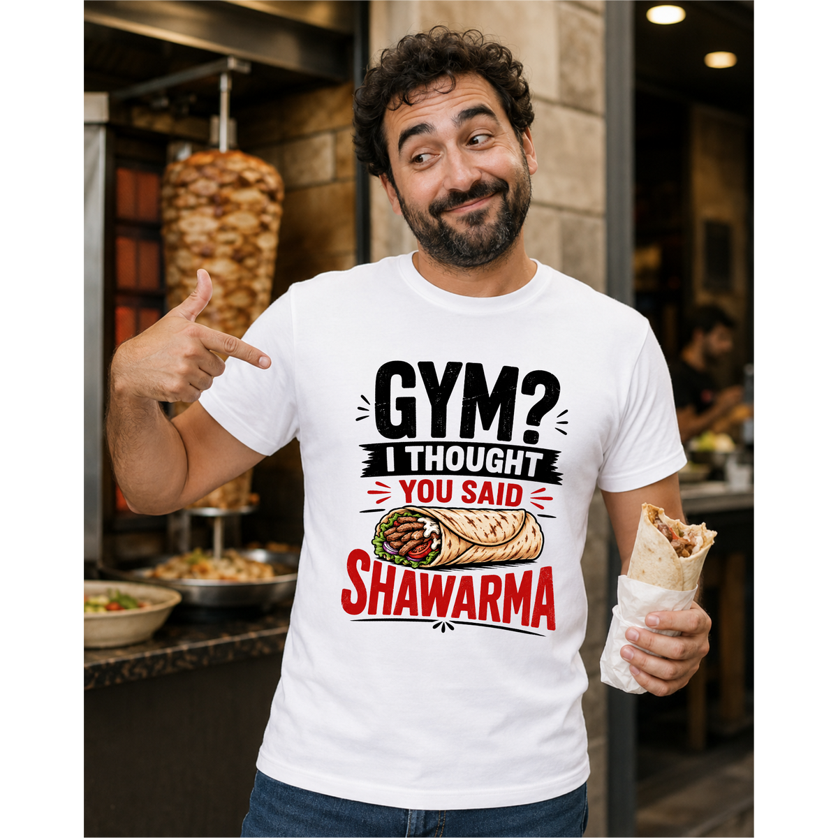 Gym? I Thought You Said Shawarma