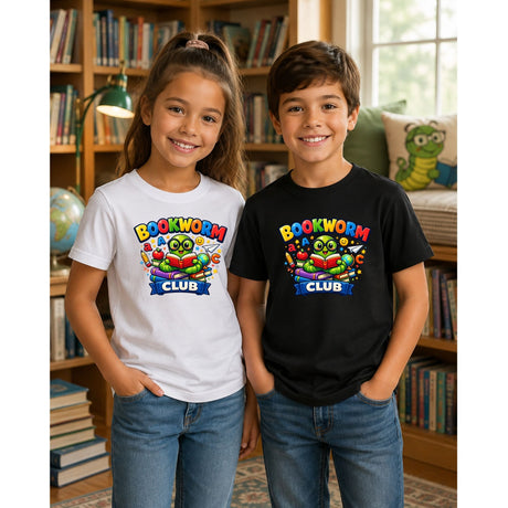 Bookworm Club – Kids’ T-Shirt