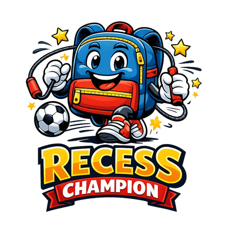 تيشيرت أطفال بتصميم Recess Champion