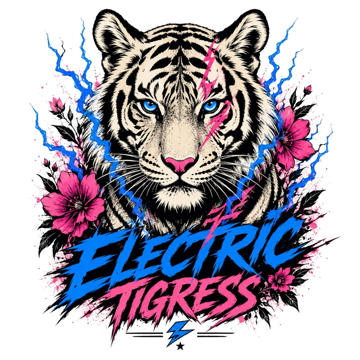 Electric Tigress – Women’s T-Shirt