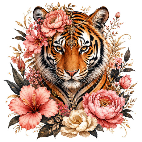 Floral Tigress – Women’s T-Shirt