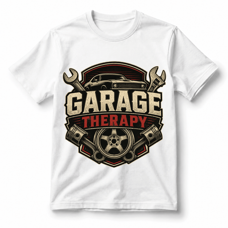 Garage Therapy Car T-Shirt