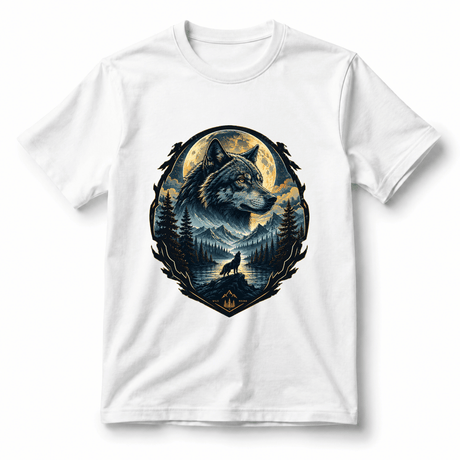 Wild Spirit Wolf Outdoor T-Shirt
