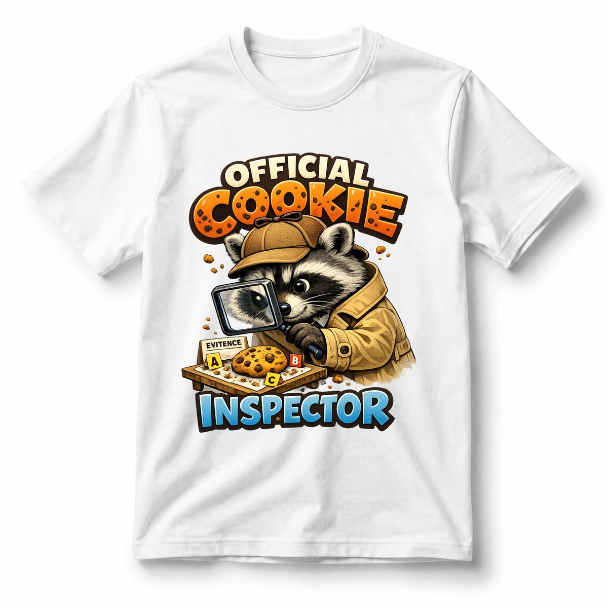 تيشيرت أطفال بتصميم Official Cookie Inspector