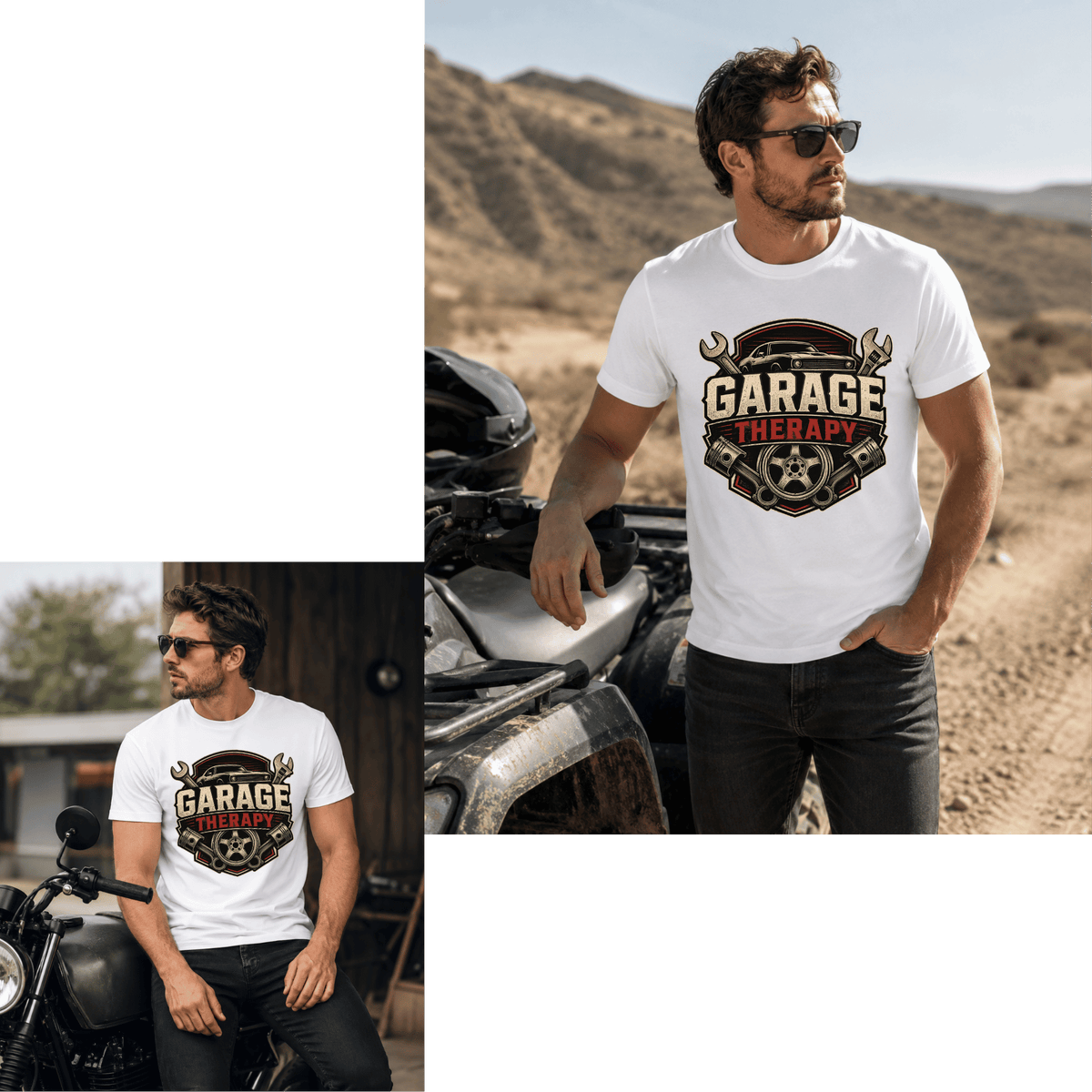Garage Therapy Car T-Shirt