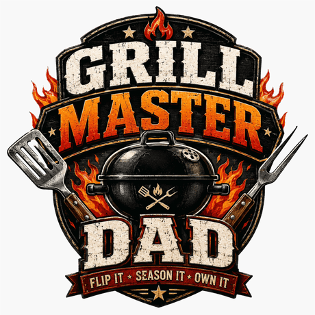 تيشيرت Grill Master Dad BBQ