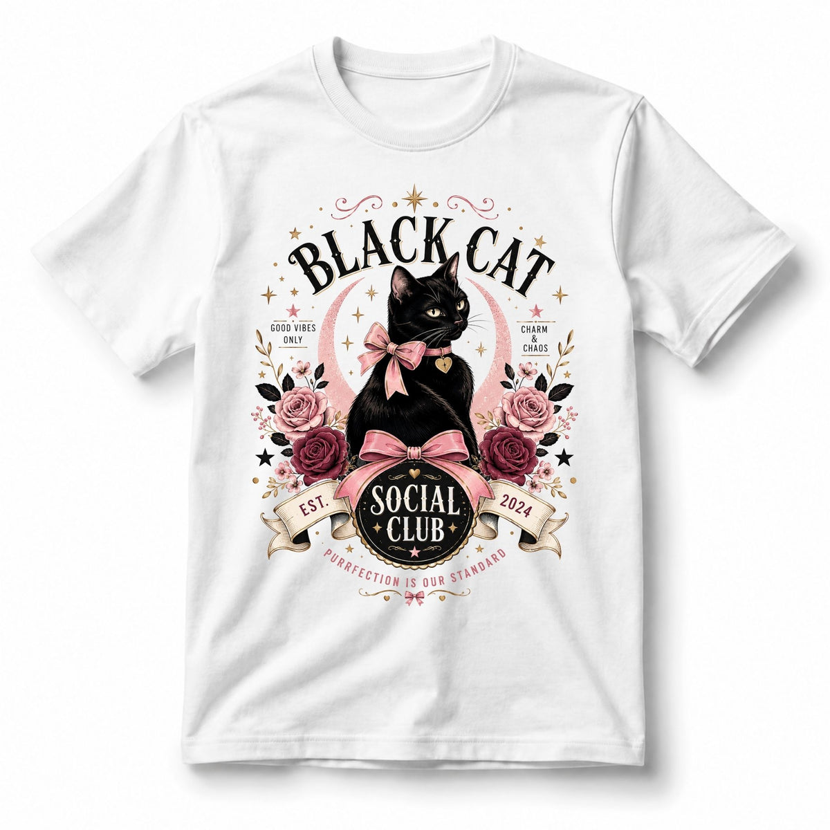 Black Cat Social Club – Women’s T-Shirt