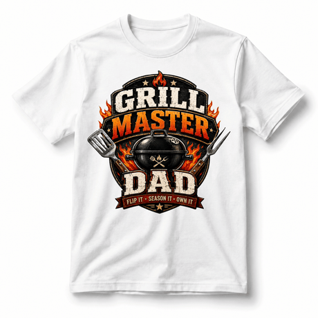 تيشيرت Grill Master Dad BBQ