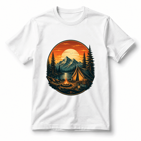 Sunset Camping Adventure T-Shirt