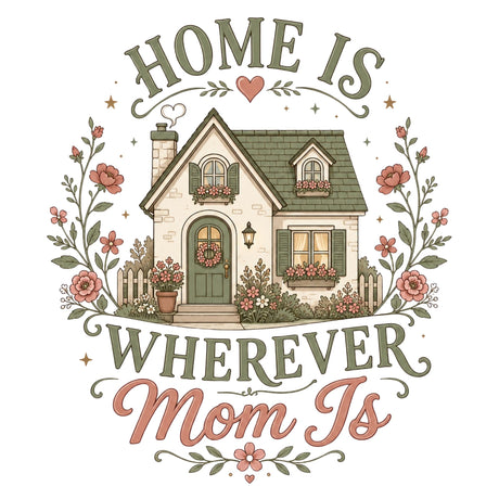 Home Is Wherever Mom Is – Women’s T-Shirt