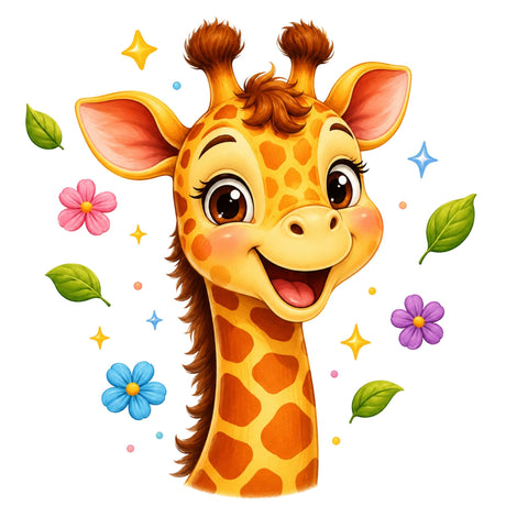 تيشيرت أطفال بتصميم Giraffe Giggles