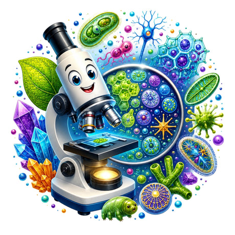 Microscope Discovery – Kids’ T-Shirt
