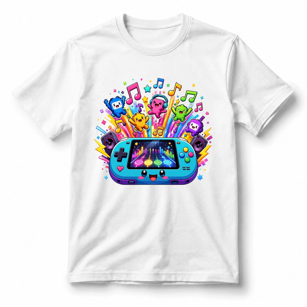 Rhythm Game Party – Kids’ T-Shirt