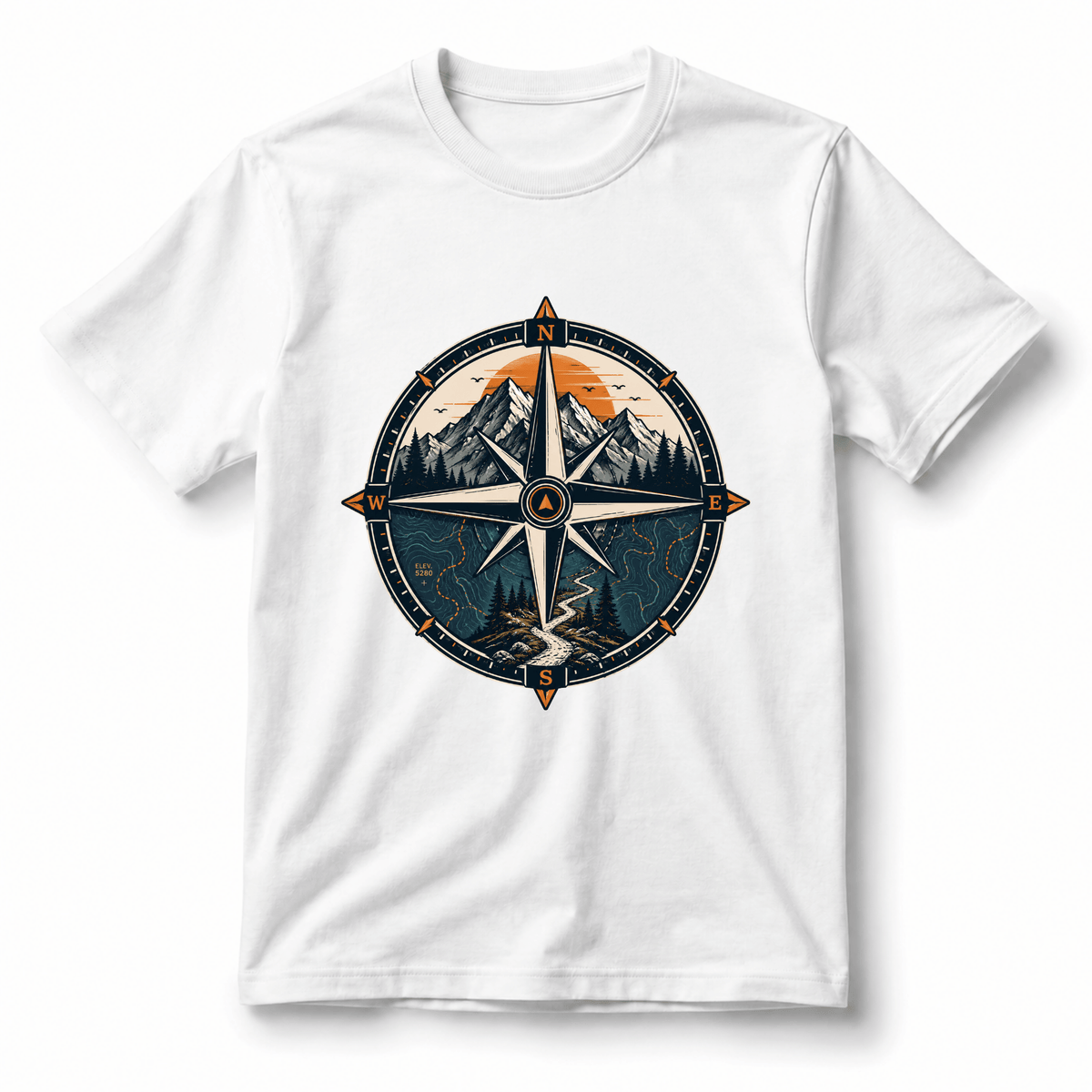 Mountain Compass Adventure T-Shirt