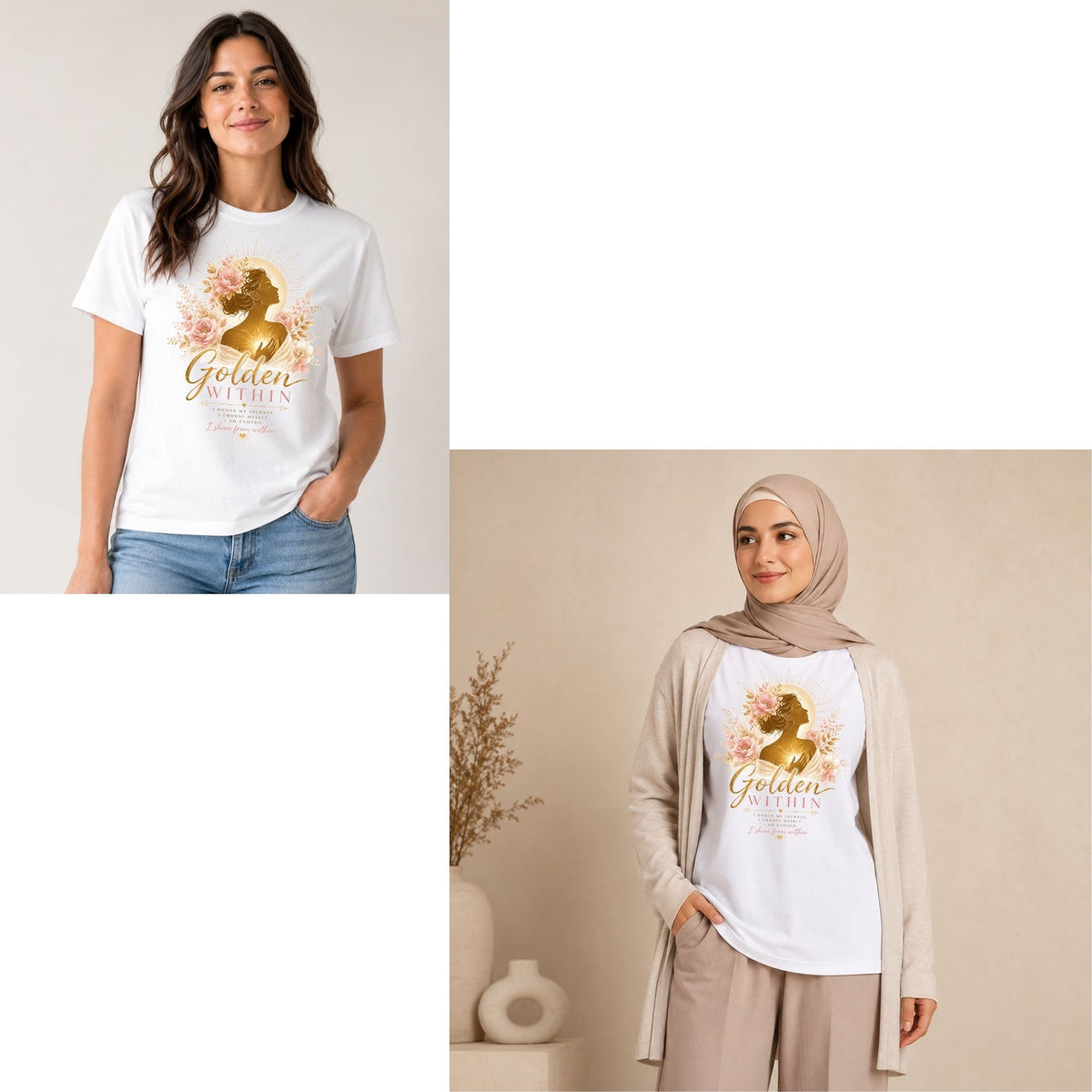 Golden Within – Women’s T-Shirt