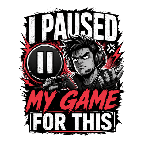 I Paused My Game for This