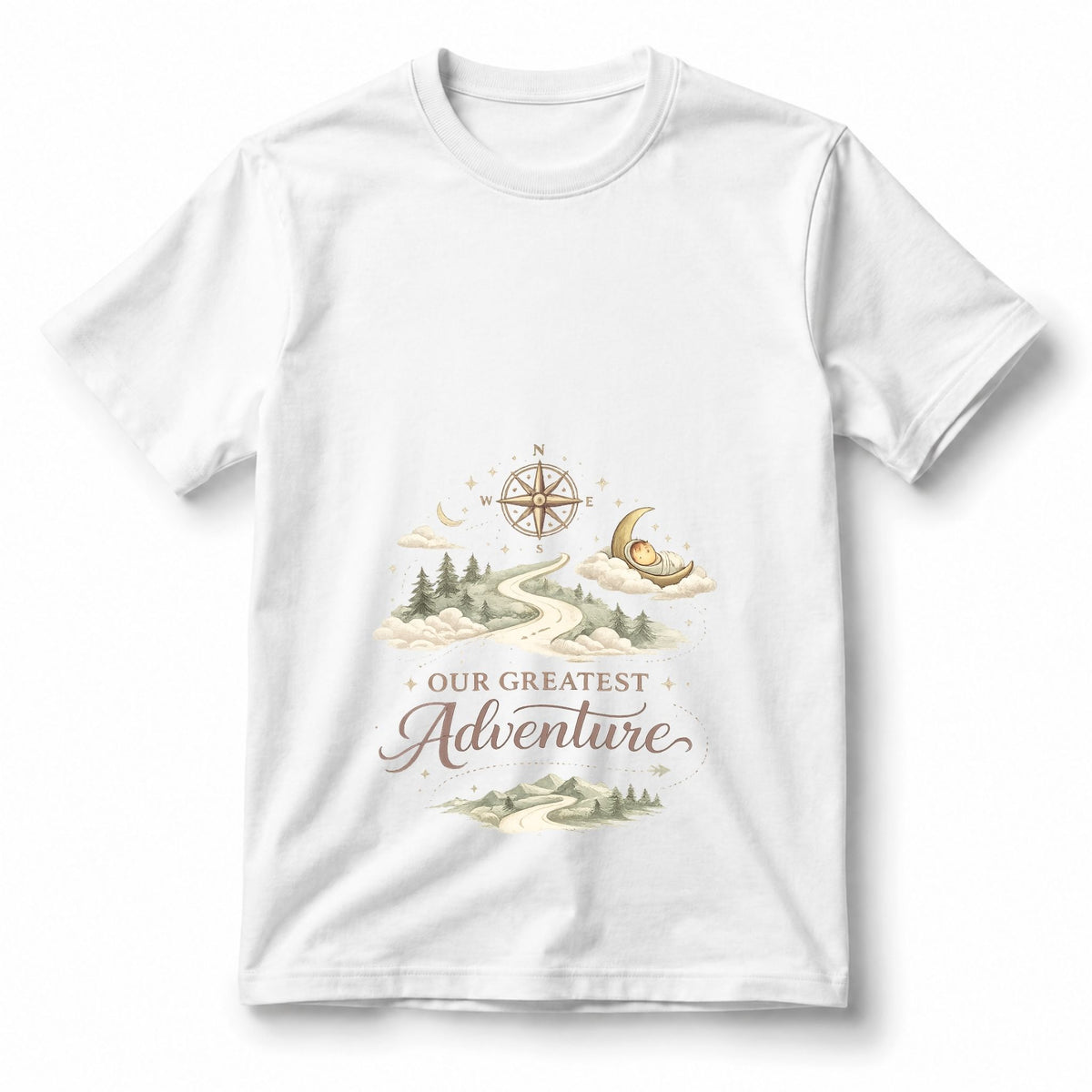 Our Greatest Adventure Begins – T-Shirt