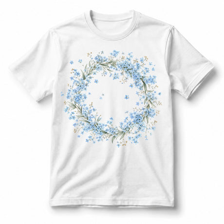 Forget-Me-Not Wreath – Women’s T-Shirt