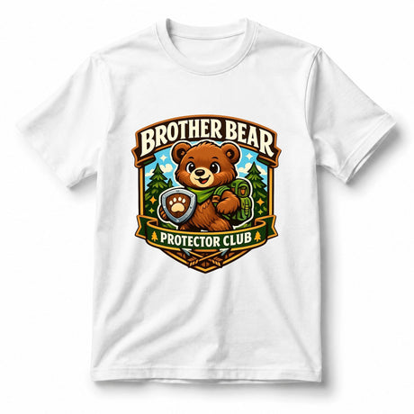 تيشيرت أطفال بتصميم Brother Bear Protector Club