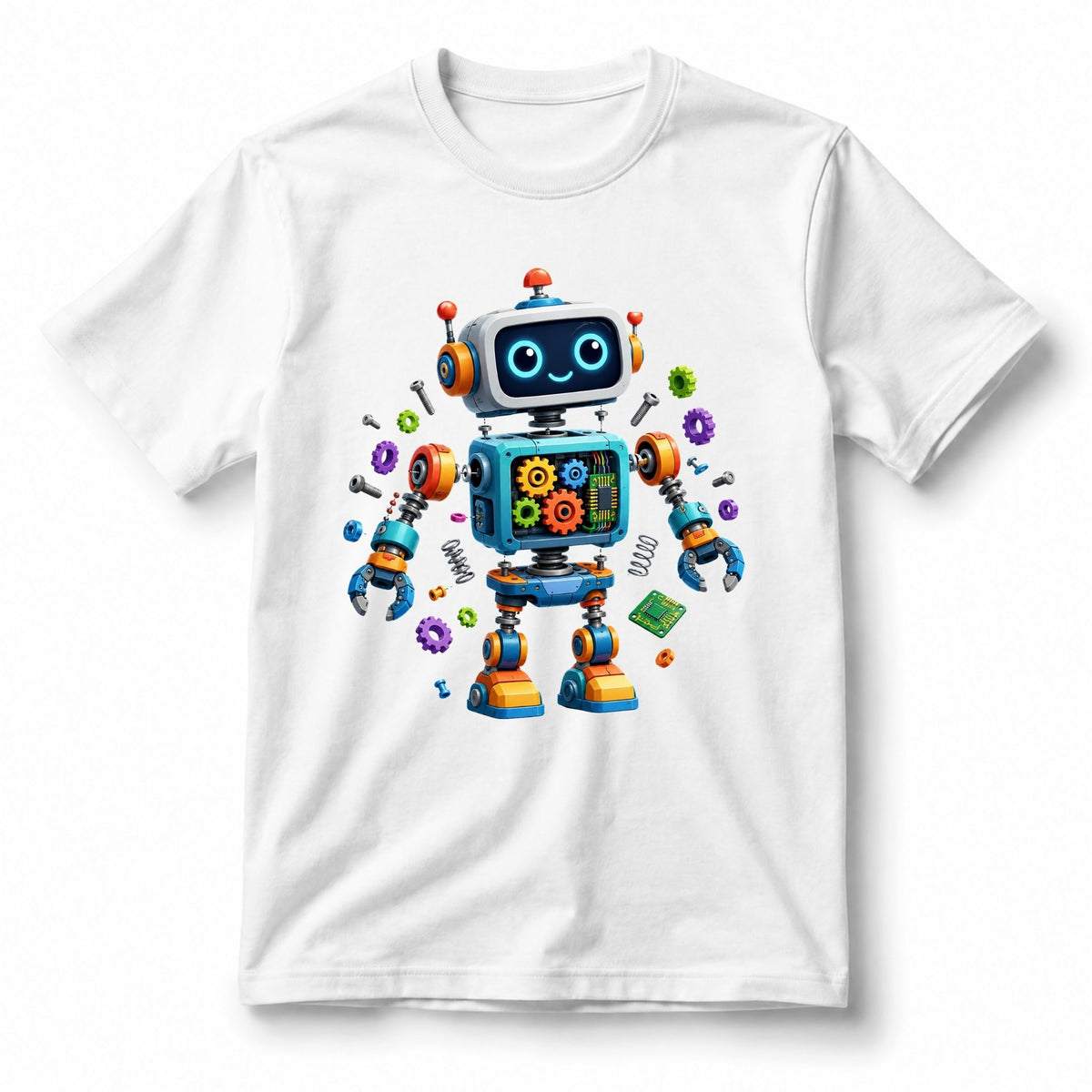 Robot Builder Club – Kids’ T-Shirt