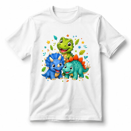تيشيرت أطفال بتصميم Dino Best Friends