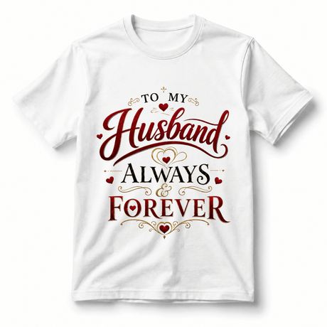 To My Husband Always & Forever T-Shirt